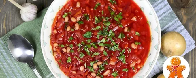Фасолевый борщ