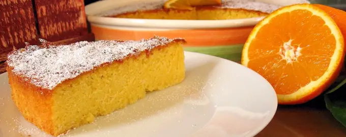 Пирог с апельсиновой цедрой