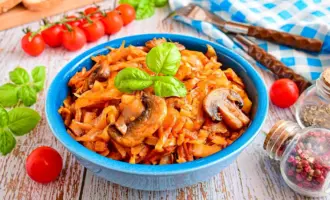 Солянка с грибами