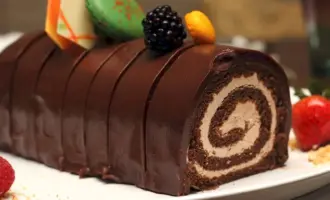 Рулет Swiss Roll шоколад