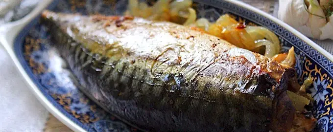 Скумбрия вареная