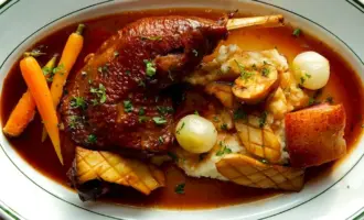 Петух в вине coq au VIN