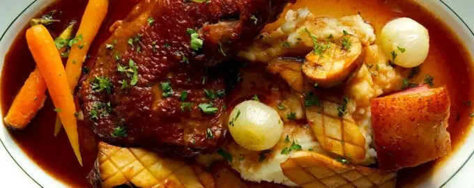 Петух в вине coq au VIN