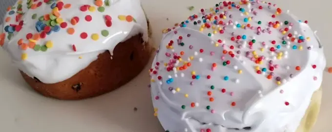 Кулич на кефире
