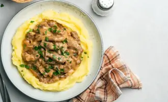 Beef Stroganoff