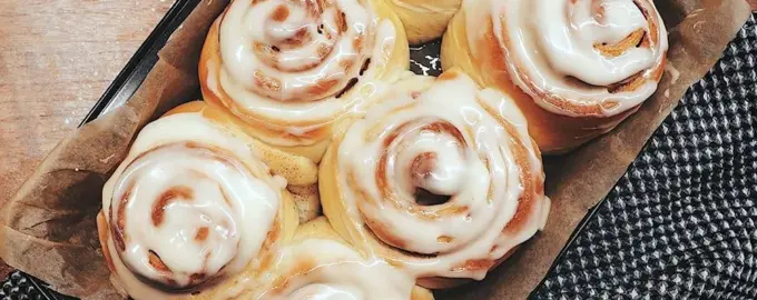 Cinnabon булочки