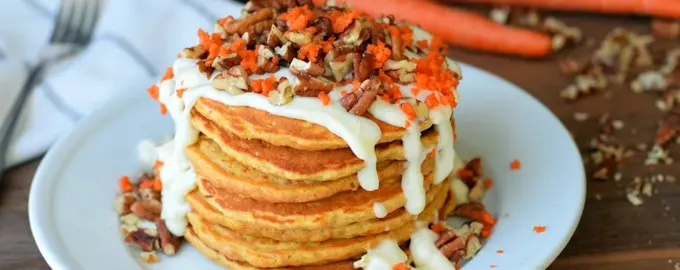 Морковный панкейк