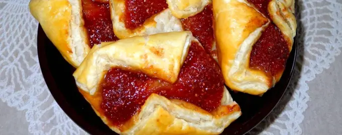Булочки с вареньем