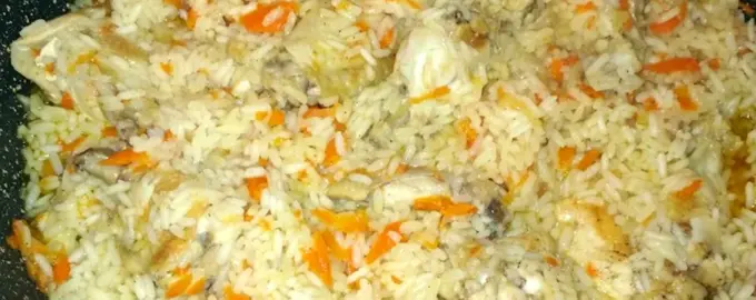 Плов с курицей