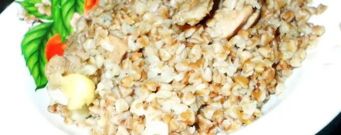 Гречка с куриным филе