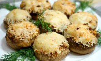 Фаршированные шампиньоны Юлия Высоцкая