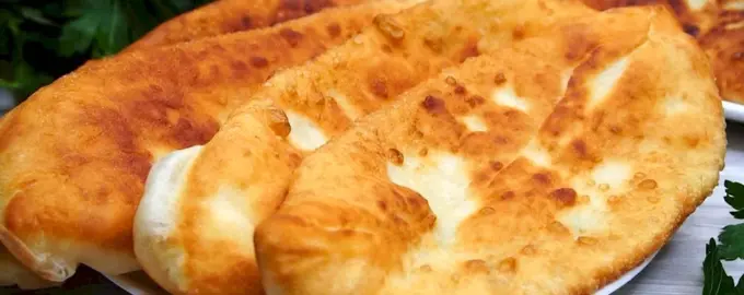Тонкие пирожки с картошкой