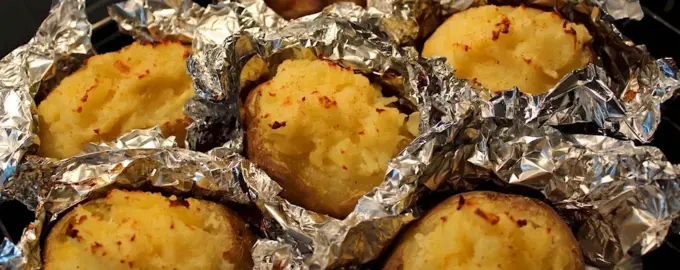 Печеная картошка в фольге