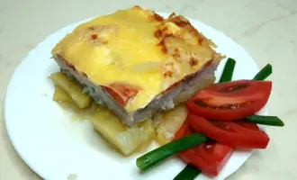 Морской язык запеченный