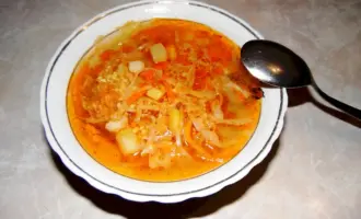 Капустняк с квашеной капустой