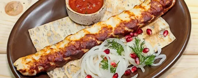 Кебаб из раковых шеек