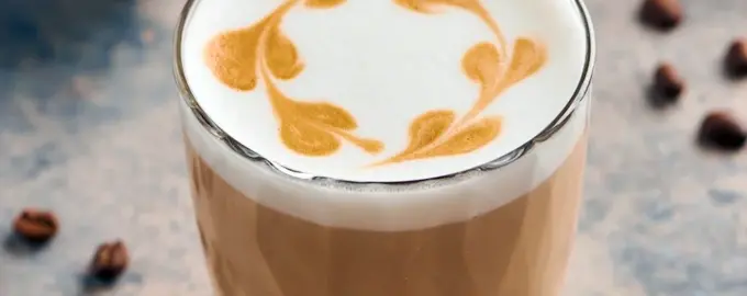 Кофе с молочной пенкой