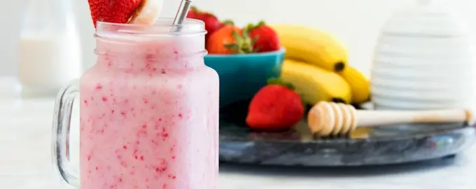 Banana Strawberry Smoothie