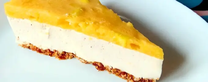 Чизкейк манго маракуйя