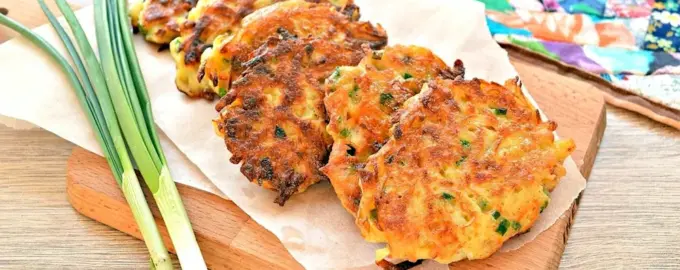 Морковные драники