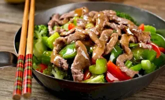 Мясо по Азиатски