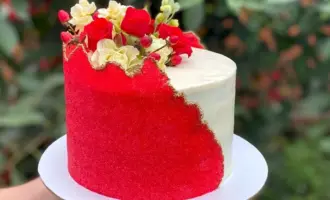 Торта красный бархат Red Velvet.