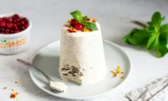 Десерт из зеленой гречки