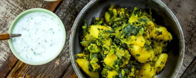 Aloo Palak