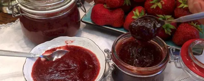 Клубничное варенье с агар-агаром