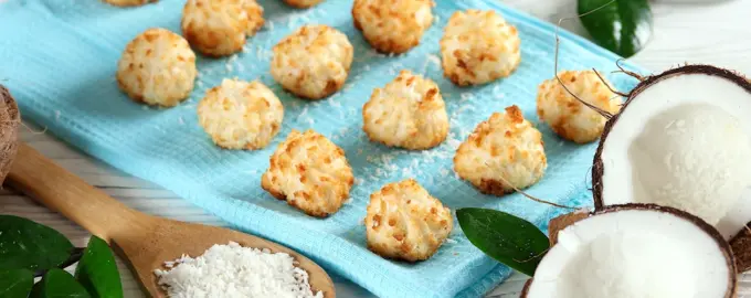 Печенье сдобное кокосовый рай