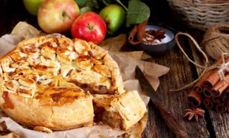 Apple pie яблочный пирог