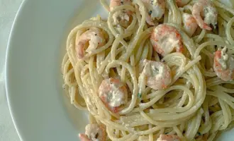 Creamy Shrimp Fettuccine Alfredo