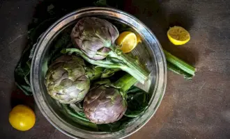 Артишок из бетона своими руками