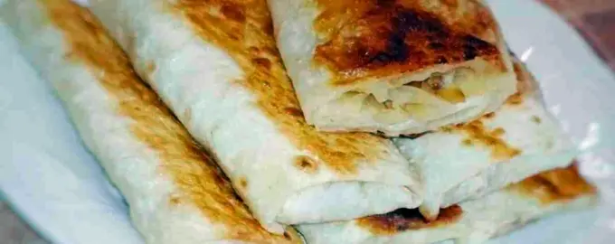 Пирожки из лаваша на сковороде