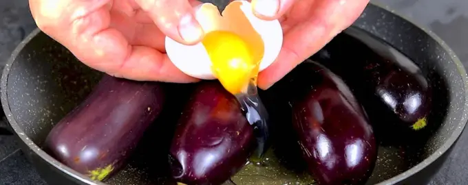 Баклажан в форме яйца