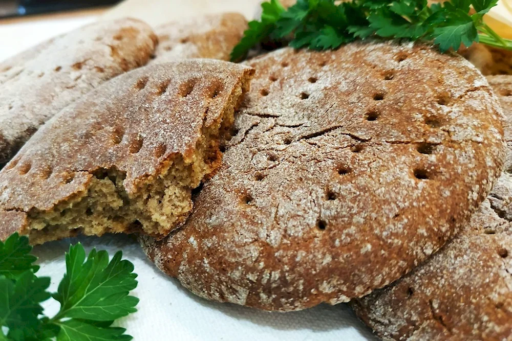 Ржаная лепешка