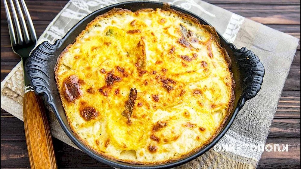 Гратен Дофинуа Gratin dauphinois