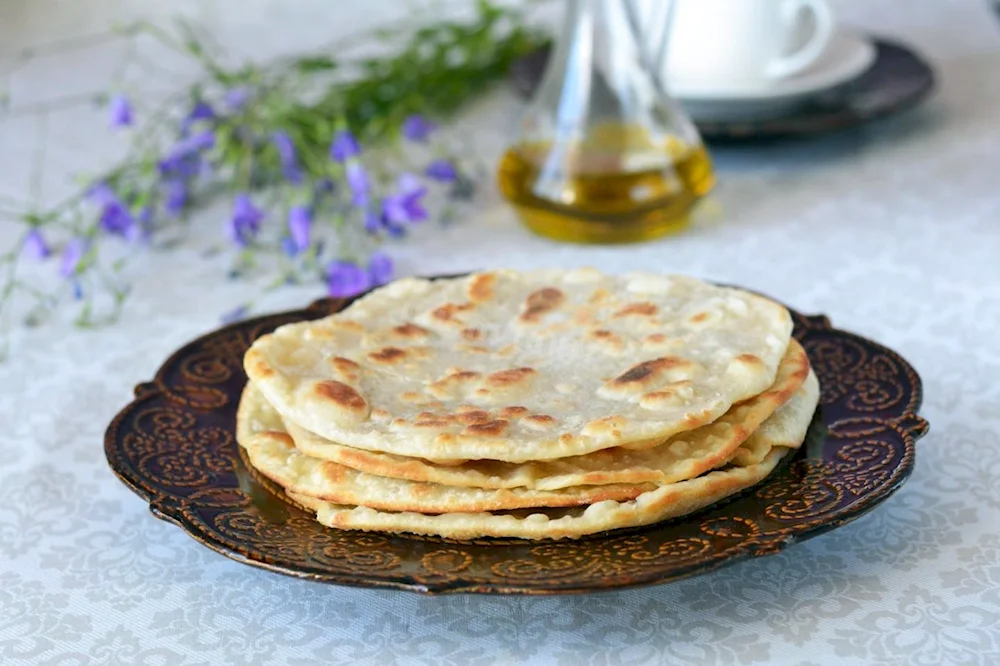 Турецкие лепёшки на сковороде