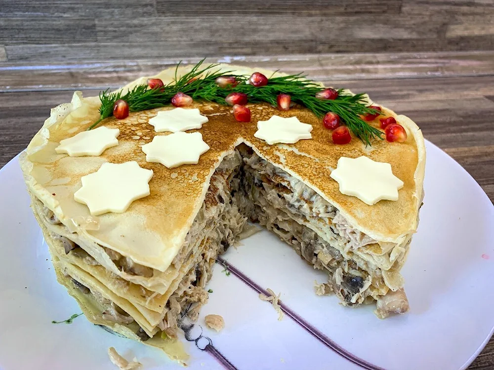 Блинчатый пирог