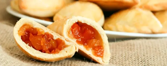 Булочки с курагой