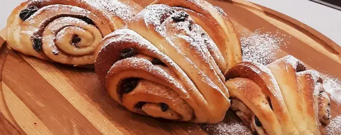 Булочки завитушки