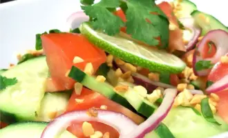 Cucumber and Tomato Salad