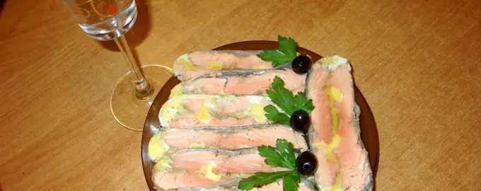 Фаршированная кета