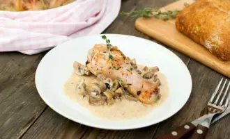 Фрикасе с индейкой