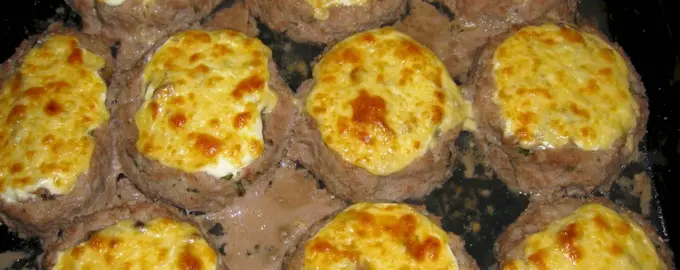 Гнездышки из фарша