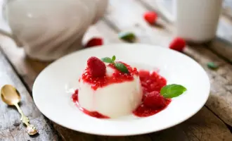 Итальянская panna Cotta