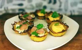 Картофельные тарталетки